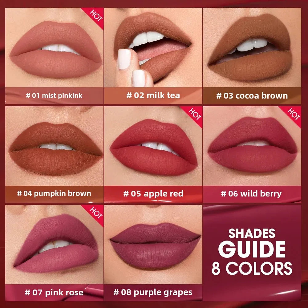 O.TWO.O Matte Liquid Lipstick – Waterproof & Long-Lasting Matte Liquid Lipstick HIP