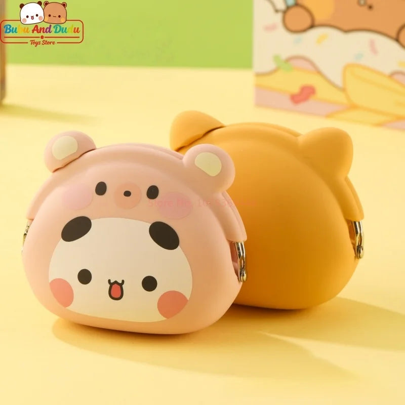 Bubu and Dudu Panda Silicone Coin Purse & Key Pouch Silicone Coin Purse HIP