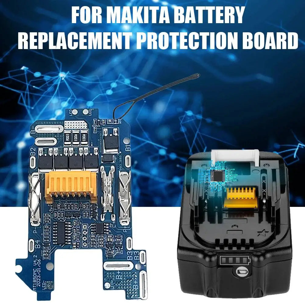 Protection Board For Makita BL1830 BL1840 BL1850 BL1860 Battery Replacement 18V Lithium-ion Battery BMS PCB Protection Board HIP