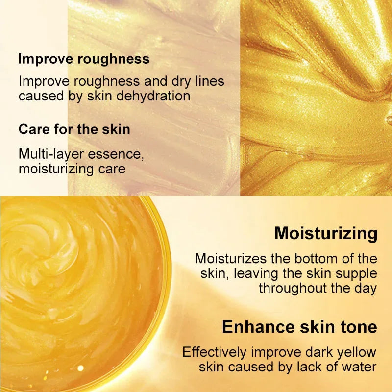 Gold Collagen Sleeping Mask – Firming & Hydrating Cream 120g Sleeping Face Mask HIP