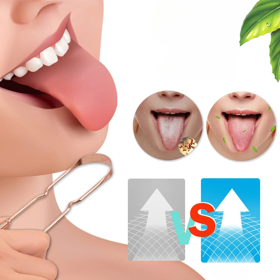 1PCS Pure Oral Cleaner Brush Tongue Scraper Fresh Cleaning Hygiene High Quality Tounge Scraper HIP