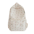Floral Canvas Backpack – Large Capacity School & Travel Bag Canvas Backpack HIP 1PC