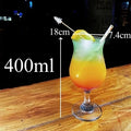 400ml Highball Collins Tumbler Glass | Barware Drinking Cup Highball Tumbler Glass HIP 400ml 1pcs