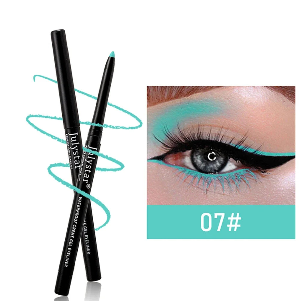 3Pcs Waterproof & Sweat-Proof Black Eyeliner Pencil - Long-LastingSmudge-Proof for Bold Eye Makeup, Easy Glide Formula for Perfe HIP 07-1Pc