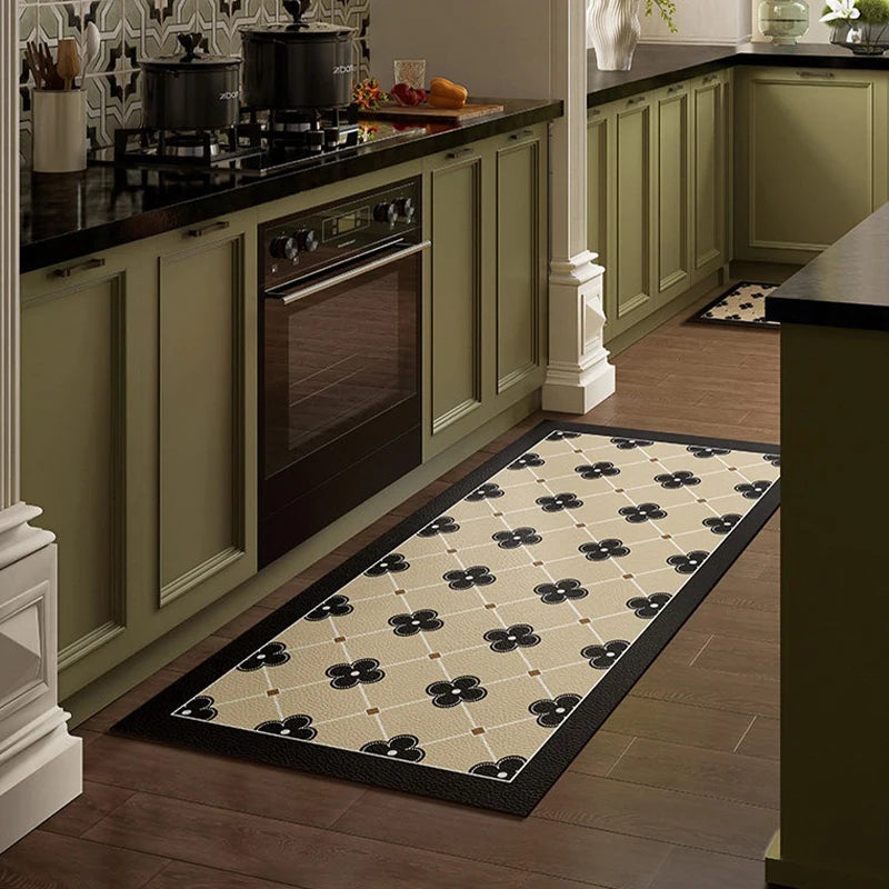 PVC Kitchen Rug – Waterproof, Non-Slip & Oil-Proof Floor Mat Kitchen Floor Mat HIP