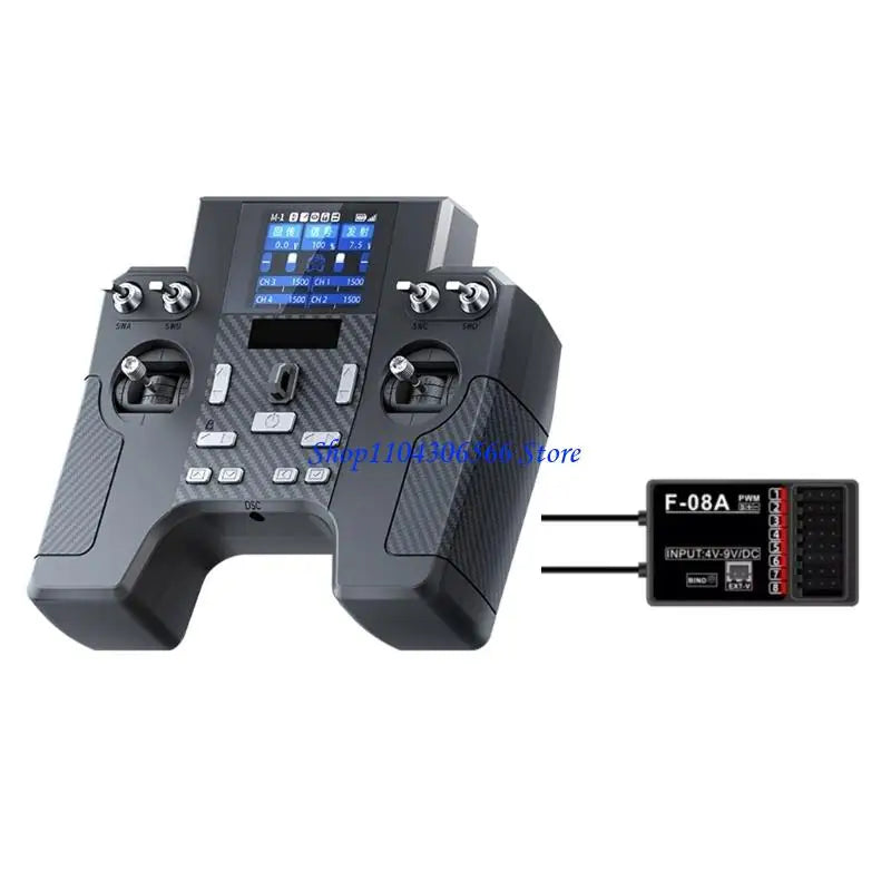 HT-8A 2.4G 8-Channel RC Transmitter & F-08A Receiver RC Transmitter HIP