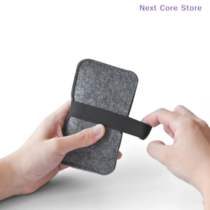 Portable Wireless Mouse Protective Storage Bag Case Cover Mouse Storage Bag HIP