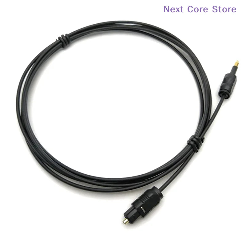Toslink to Mini 3.5mm Optical SPDIF Audio Cable 1.96Ft Optical Audio Cable HIP