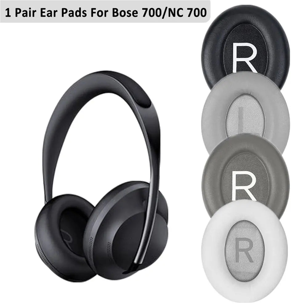 Bose 700 / NC700 Replacement Ear Pads – Foam & Leather Cushions Headphone Ear Pads HIP