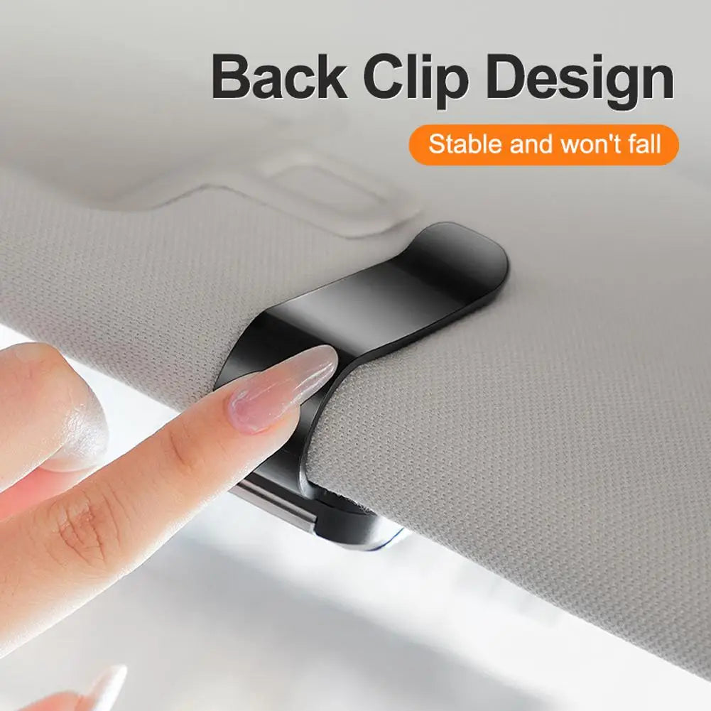 Car Eyeglass Storage Clip Sun Visor Sunglasses Holder for Auto Interior Accessories Car Sun Glasses Holder HIP