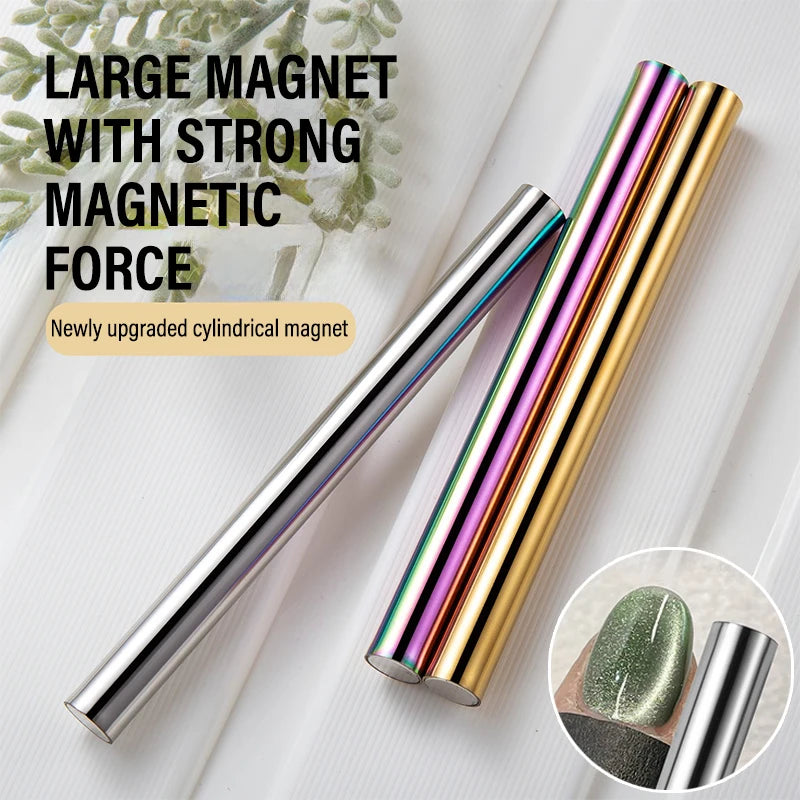 1-3pcs Super Long Double Head Nail Magnet Tool Pens Magnetic Cat Eye Gel Polish Nail Art Kit for DIY Salon Studio Or Home Use HIP