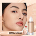 O.TWO.O Liquid Foundation Cream Face 30ml High Coverage Makeup Base Soft Mist Locking Waterproof Concealer Makeup Foundation HIP C02 China Mainland