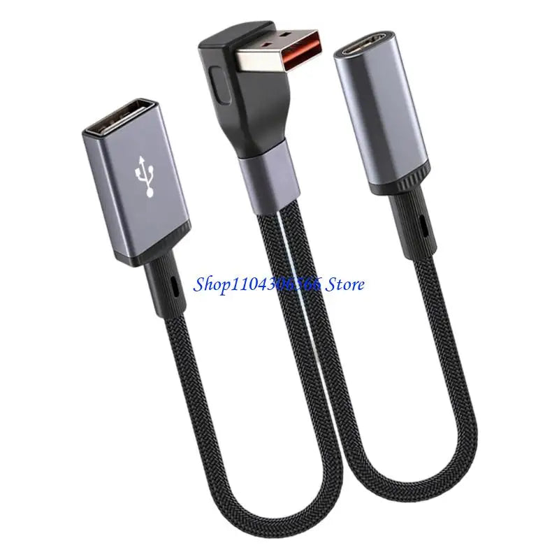 66W Dual Port USB Splitter Cable – 90° Fast Charging | HIP USB Splitter Cable HIP