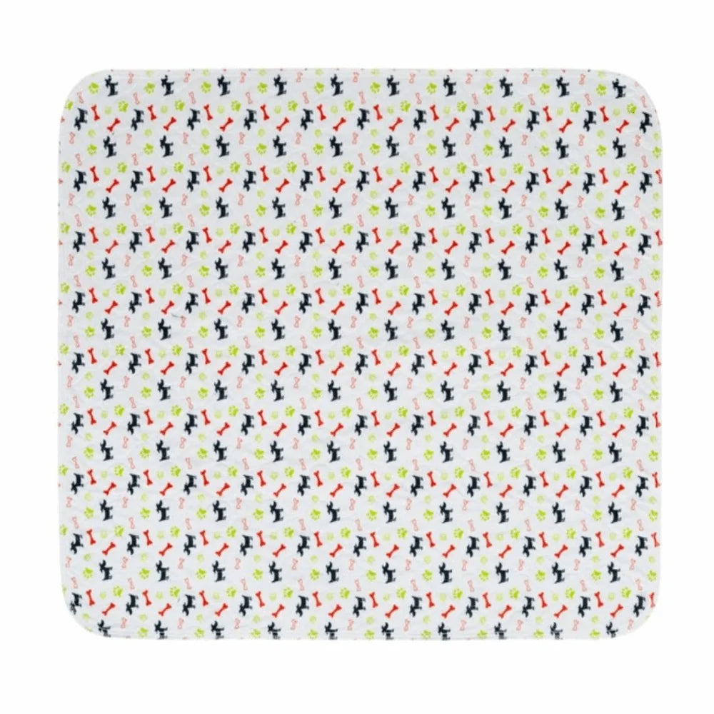 Washable Reusable Puppy Pee Pad – Anti-Slip & Waterproof Puppy Training Pad HIP White-M-70x80cm
