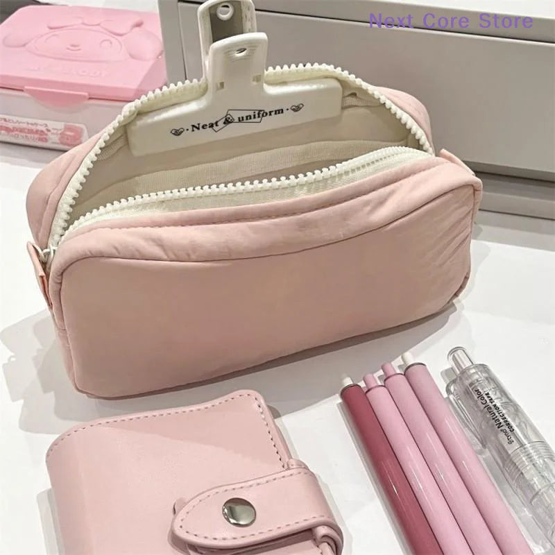 Minimalist Pencil Case – Large Capacity Stationery Organizer Pencil Case Organizer HIP