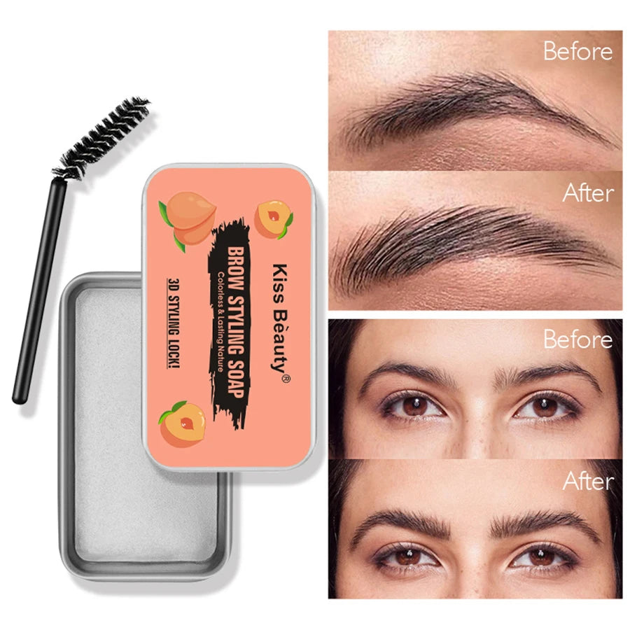 Colorless Transparent Eyebrow Gel Styling Soap Long-lasting Natural Refreshing Eyebrow Styling HIP