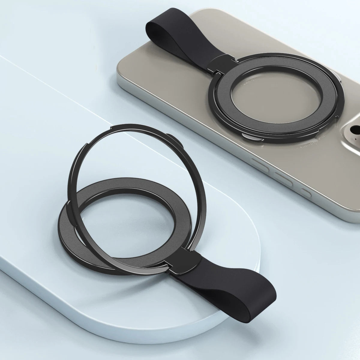 Magnetic Phone Holder Car & Desk MagSafe Ring Stand Kit Magnetic Phone Mount HIP