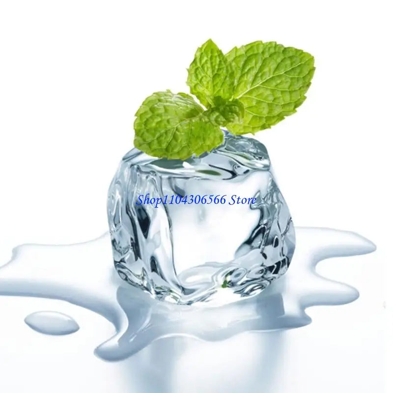 Acrylic Fake Ice Cubes – Realistic Photo Props for Content Photography Props HIP