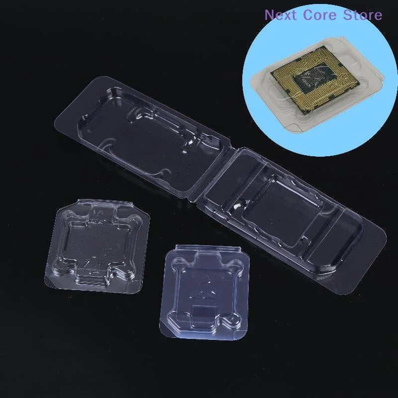 CPU Clamshell Tray Box LGA1700 775 115X 1200 – 10/50 Pack CPU Storage Tray HIP