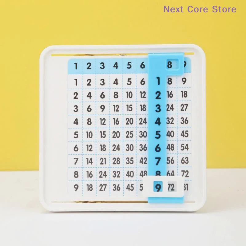 Multiplication Table Quick Search Card – Portable Kids Math Math Learning Card HIP