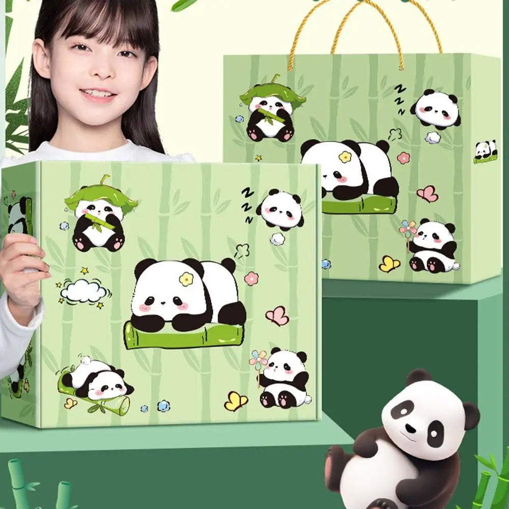 Panda Stationery Gift Set – Pencil Case, Ruler & Stickers Stationery Gift Set HIP