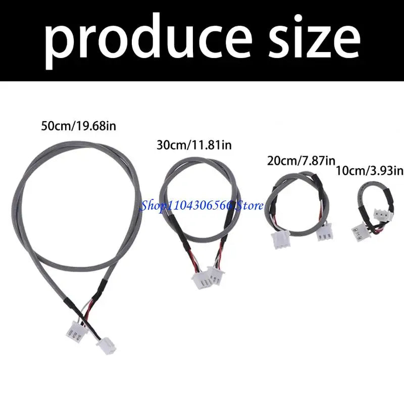 5-Pack XH2.54 3-Pin Audio Extension Cable – HiFi Low Loss Audio Extension Cable HIP