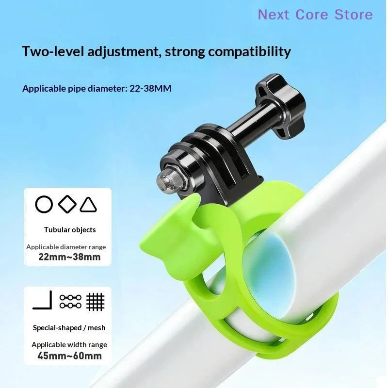 Flexible Silicone Action Camera Mount Bracket for Insta360 Camera Mount Bracket HIP