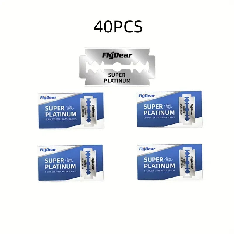 Double Edge Safety Razor Blades – Stainless Steel 30/50/100 Pack Safety Razor Blades HIP C579-40pcs