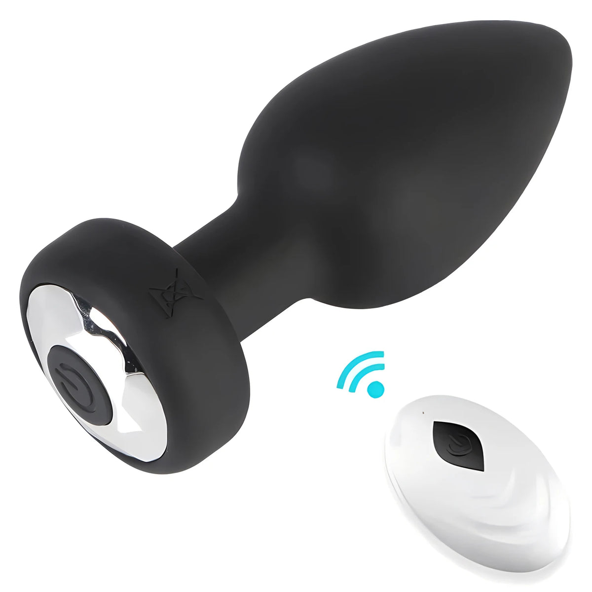 Silicone Vibrating Anal Plug & Clitoral Stimulator – Remote Vibrating Anal Plug HIP