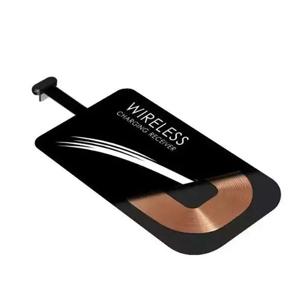 USB Type-C Qi Wireless Charging Receiver Sticker – 5W Wireless Charging Receiver HIP Dark Grey