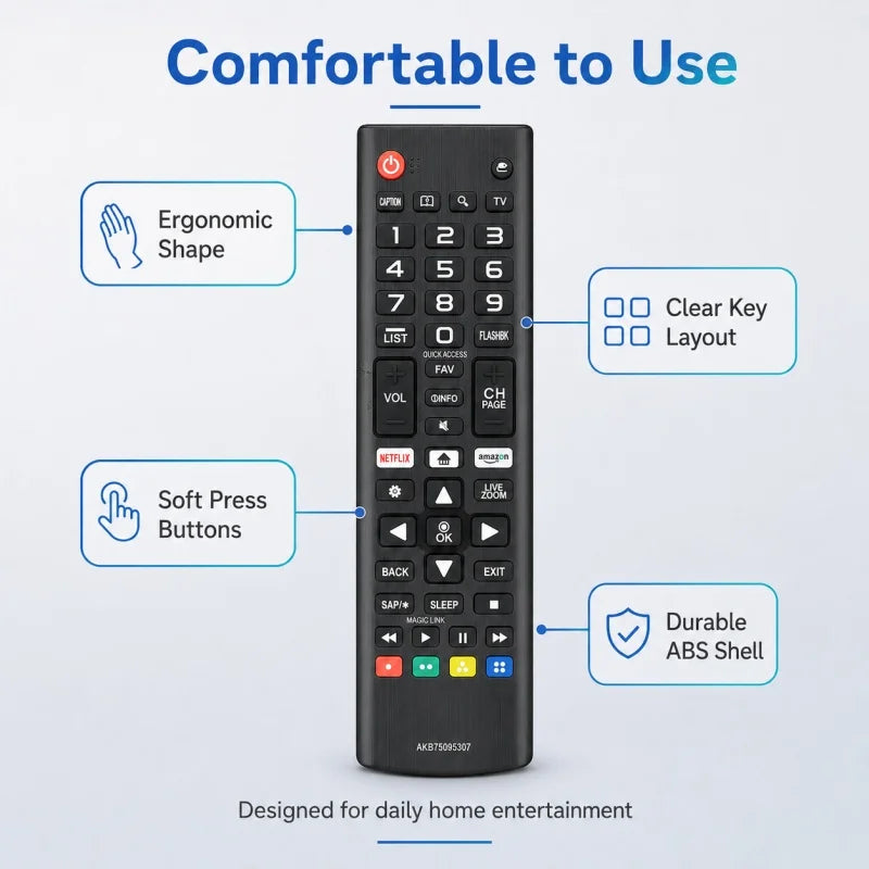 Universal Remote AKB75675301 AKB75675304 for 4K Smart TV TV Remote Control HIP