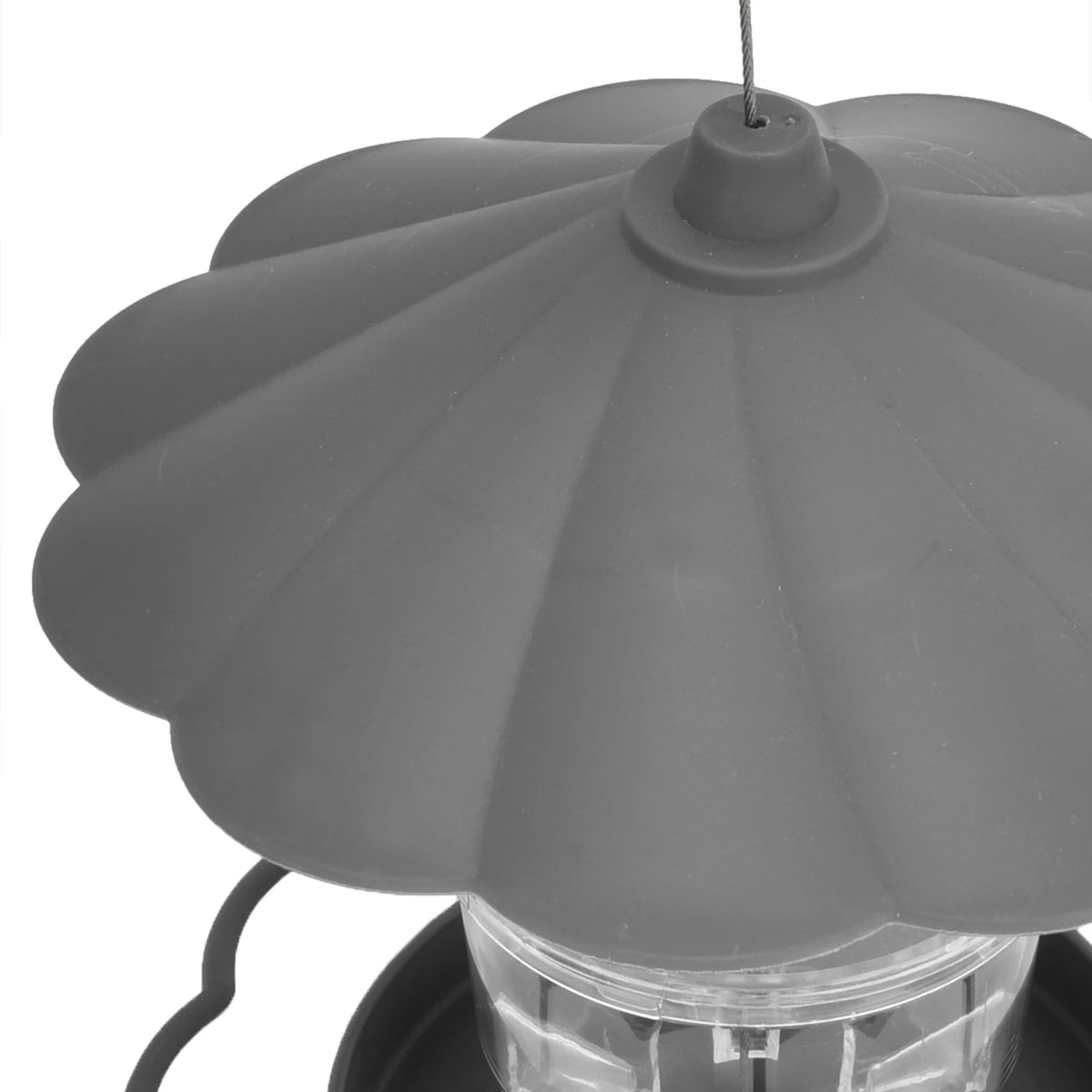 Garden Gazebo Hanging Wild Bird Feeder Outdoor Container With Hang Rope Pet Bird Feeding House Type Bird Feeder HIP