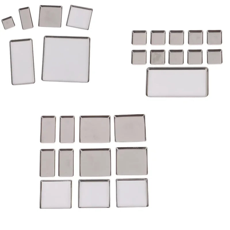 Magnetic Aluminum Watercolor Palette Travel Box | 0.5–2ml Watercolor Palette Box HIP