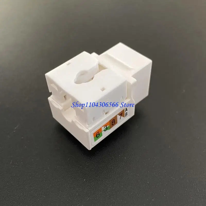 CAT6 Keystone Module RJ45 8P8C Network Socket – 2 Pack Network Keystone Jack HIP