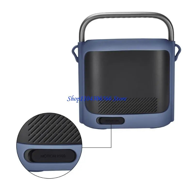 Silicone Case & Shoulder Strap for Motion X500 Wireless Speaker Speaker Protective Case HIP