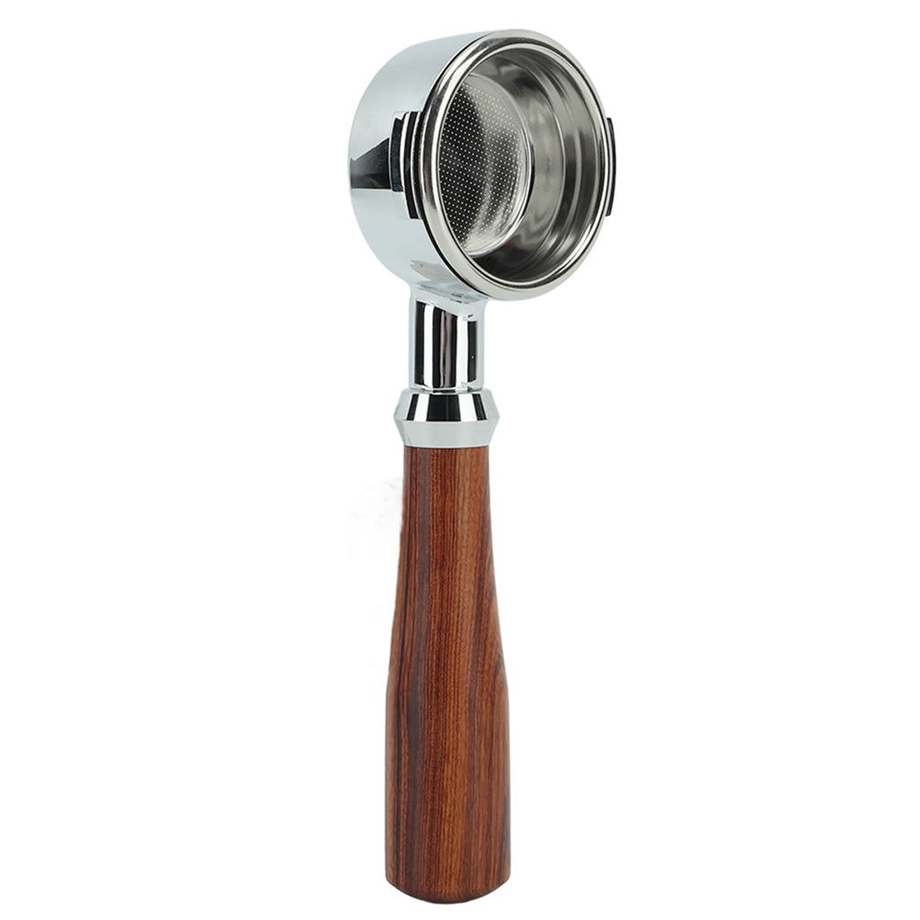 Portafilter Filter Handle Coffee Portafilter 58 mm E61 Single Layer Filter Bottomless Handlheld Portafilter for Home Coffee Shop HIP