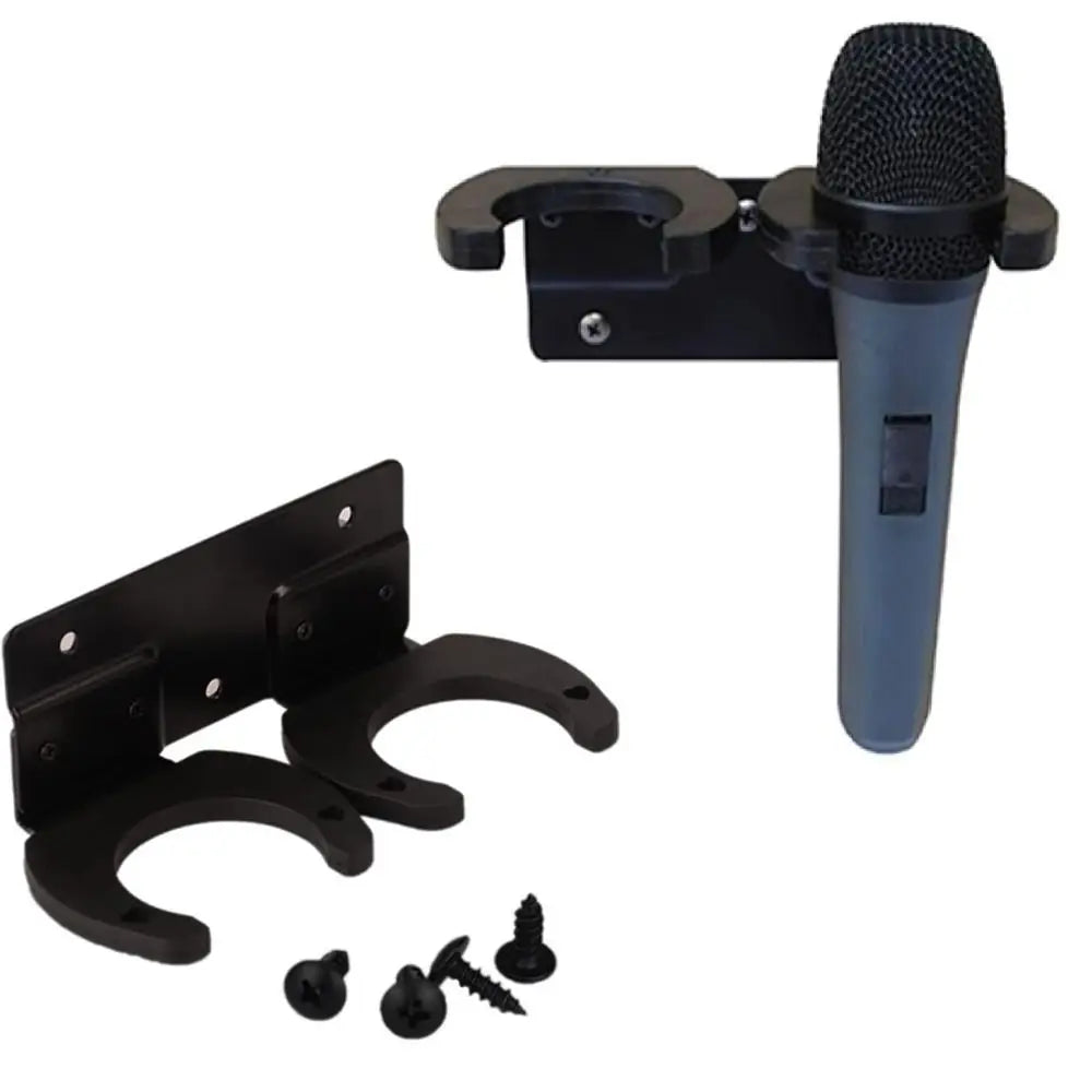 Wall Mounted Mic Holder – Universal Anti-Slip Microphone Bracket Microphone Wall Bracket HIP