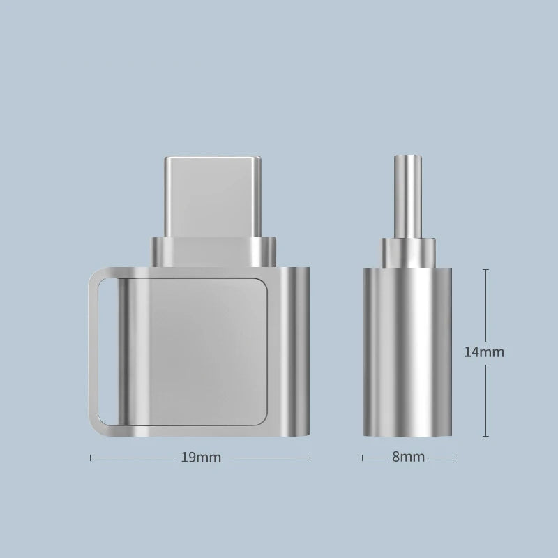 USB-C to Micro SD TF Card Reader Adapter | Plug & Play Memory Card Reader HIP