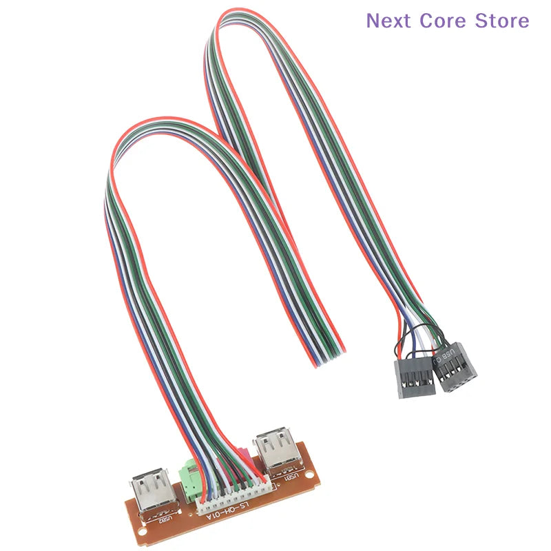 PC Case Front Panel USB Audio Port – Mic & Headphone Cable Front Panel Cable HIP