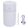 Humidifier Humidifier with Colorful Lights USB Powered 250ml Auto Shut Off Desktop Humidifier for Home Car Indoor Plants HIP WHITE