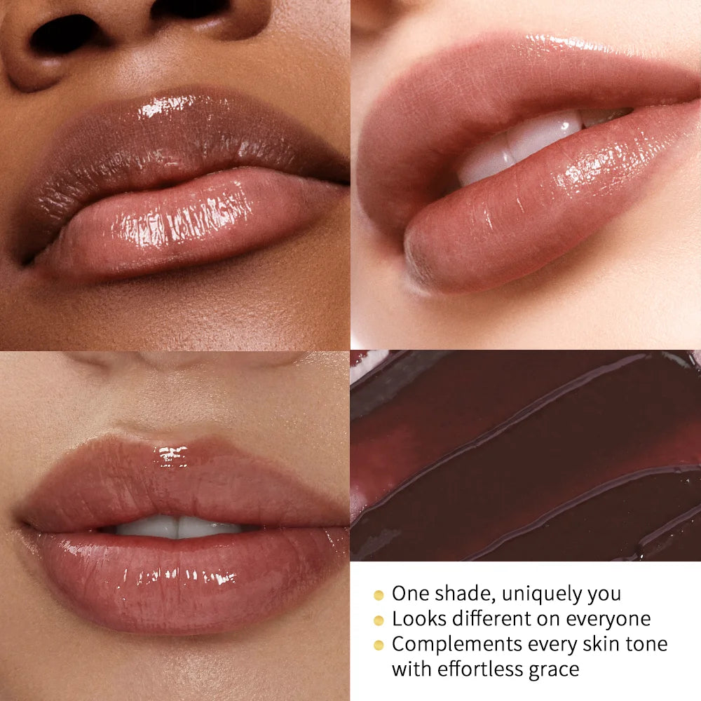 Lakerain Honey Lipstick Long Lasting Moisturizing Natural Lip Plumper Makeup Lip Plumping Gloss Cosmetics for Lip HIP