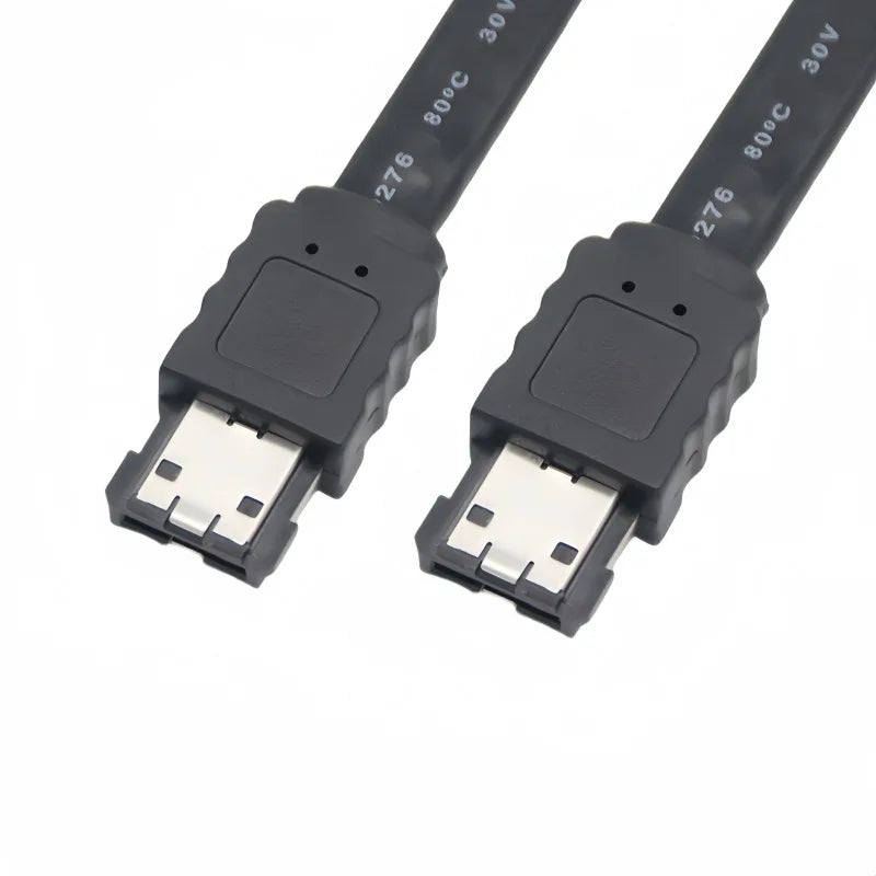 eSATA to eSATA Male-to-Male Cable – 3Gbps Pure Copper eSATA Data Cable HIP
