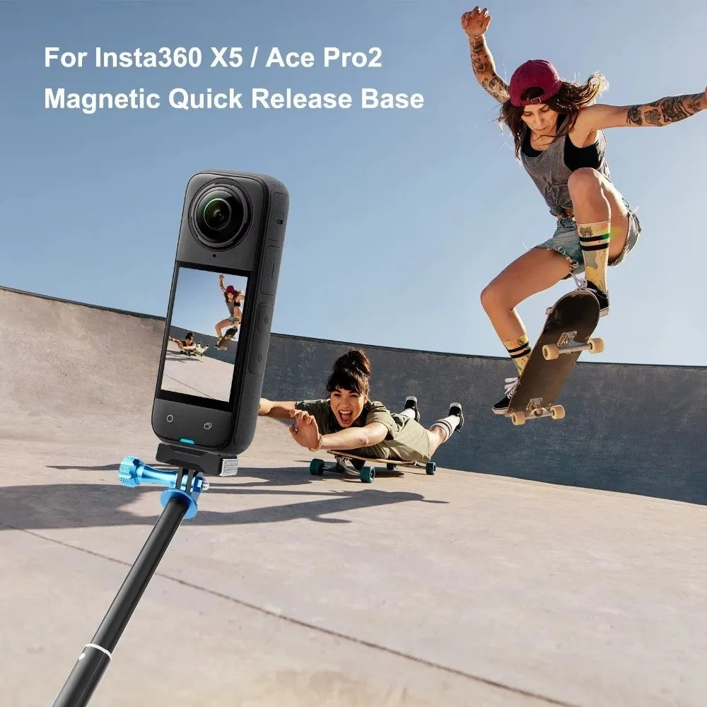 Magnetic Quick Release Mount for Insta360 X5 Ace Pro | HIP Camera Mount Adapter HIP