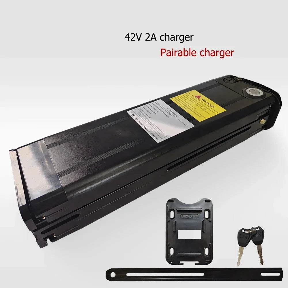36V 30Ah Silver Fish Lithium Ion E-Bike Battery | 18650 Pack E-Bike Battery Pack HIP