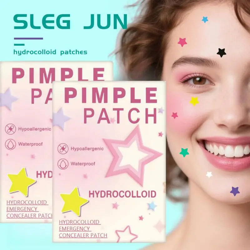 1400pcs Star Acne Patch Fashion Ultrathin Breathable Acne Covering Hydrocolloid Patch Beauty Face Acne Patch Skin Care HIP