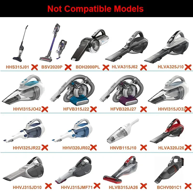 23V Charger for Black & Decker Dustbuster DV1410 DV1415 Vacuum Charger Adapter HIP
