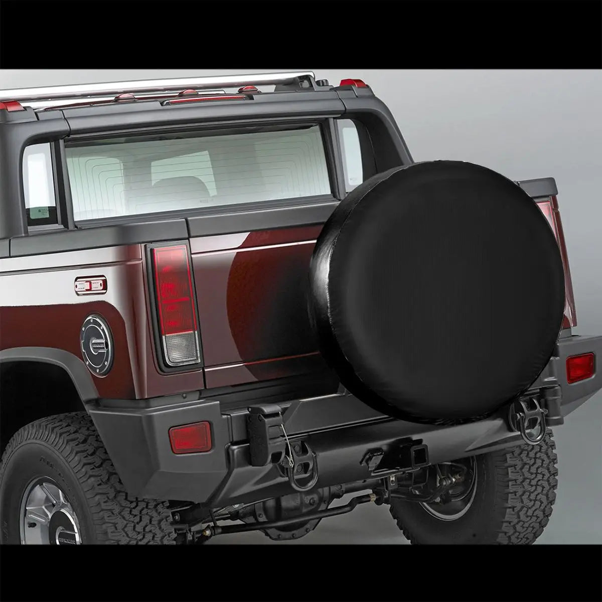 Swans & Snowy Mountains Spare Tire Cover – Polyester Spare Tire Cover HIP