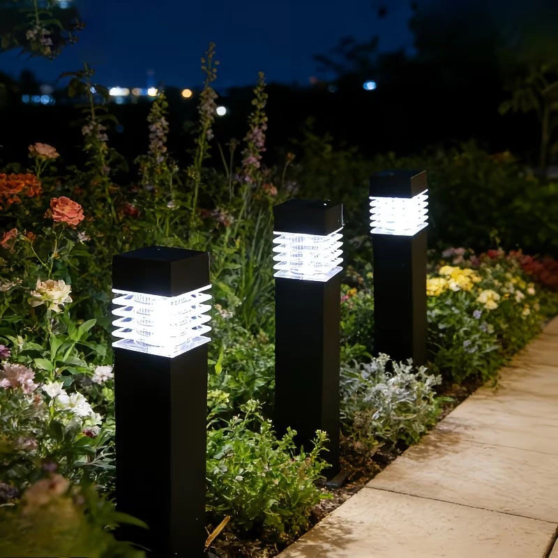 Solar LED Landscape Lawn Lights – Garden Path & Fence Lamps Solar Lawn Light HIP