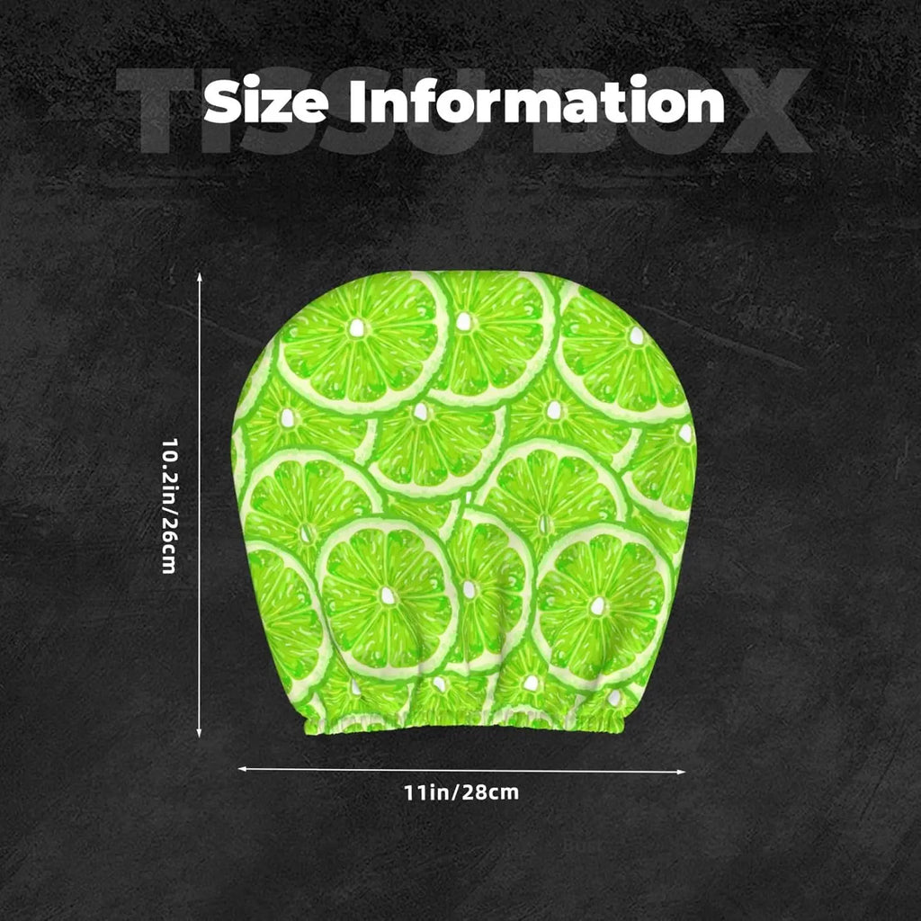 Lime Green Car Headrest Covers – Universal Fit, 2 Pack Car Headrest Covers HIP