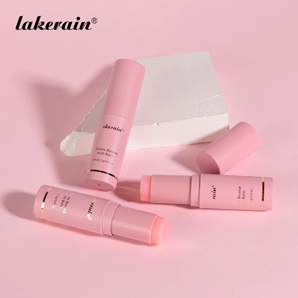 Moisturizing Wrinkle Bounce Multi Balm Collagen Multi Balm Stick Wrinkle Bounce Balm Multi Cream Dull Cosmetics Korean HIP 3pcs